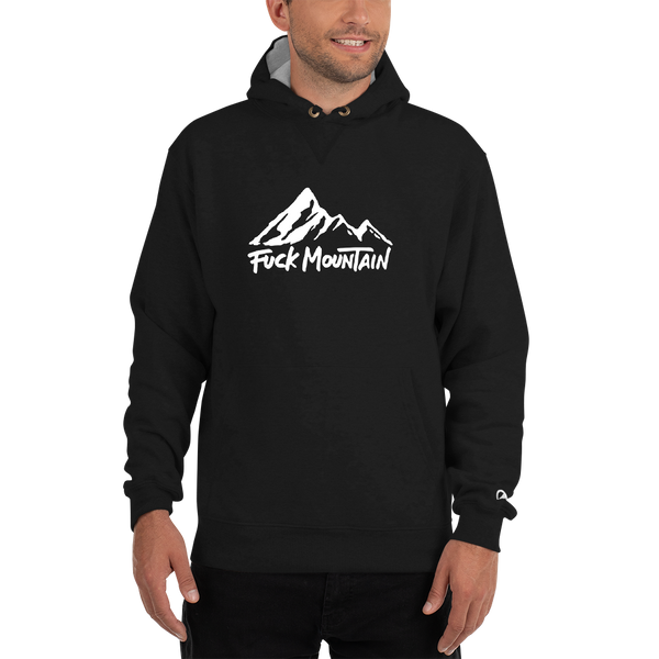 Fuck Bish パーカー　フーディ XLサイズ 黒 Champion Fuck Mountain Champion Hoodie