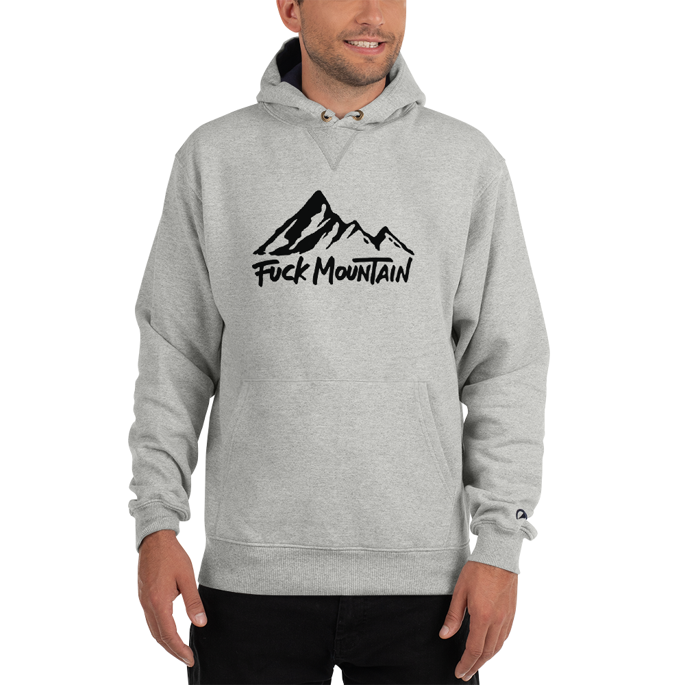 Fuck Mountain Champion Hoodie