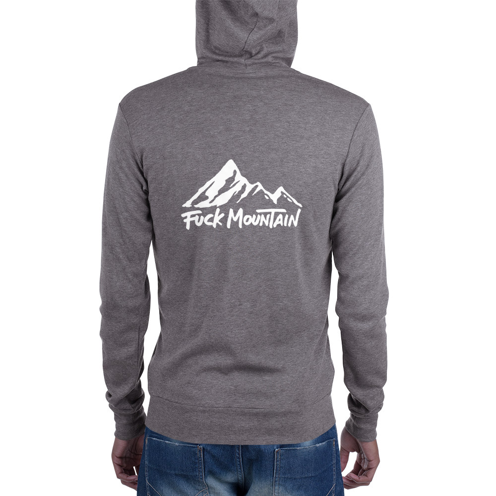 Fuck Mountain Classic Zip Hoodie