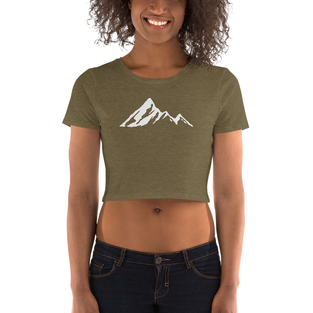 Fuck Mountain Women’s Crop Tee